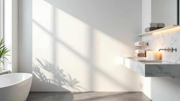 Améliorez le rangement de votre salle de bain sans percer