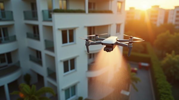 Nettoyage de façade par drone : modernisez l'entretien de vos surfaces